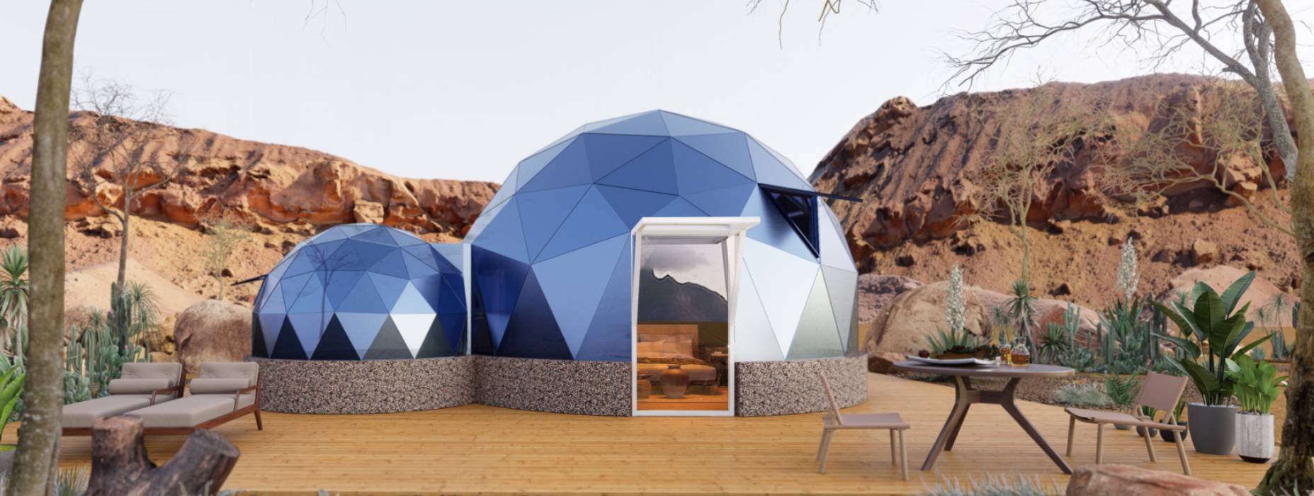 高平市球形智能光伏玻璃星空房